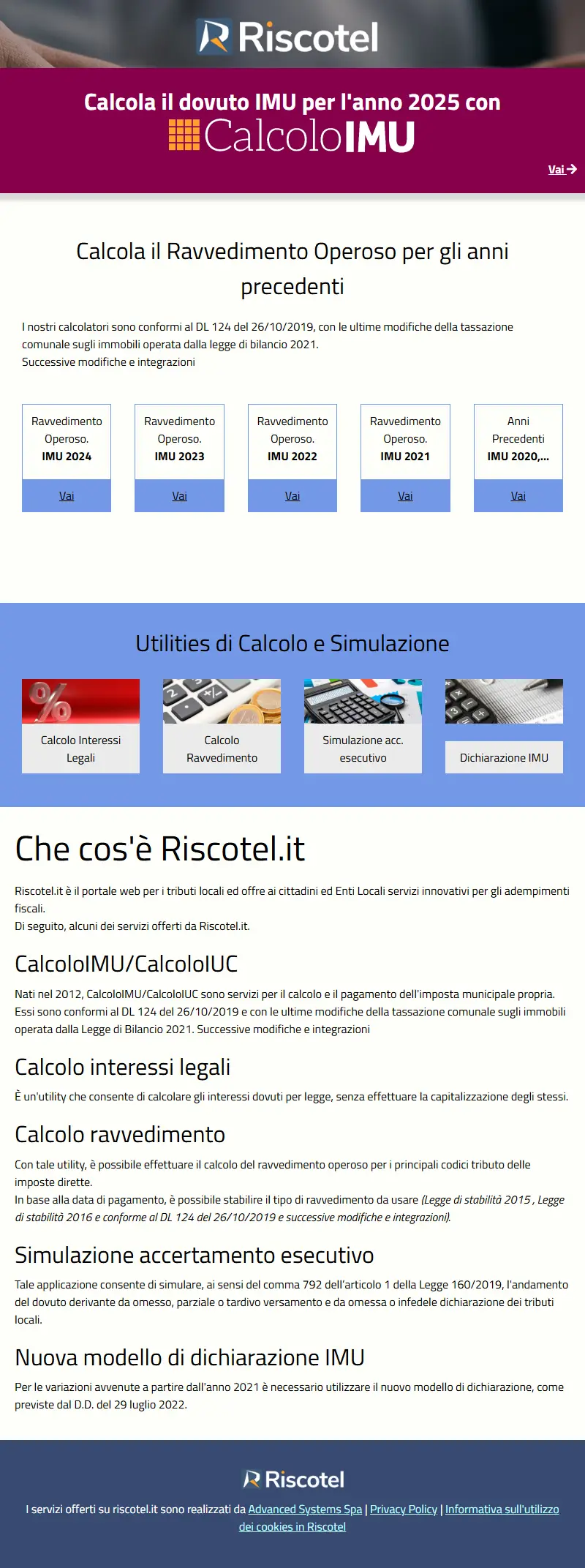 backlink from riscotel.it