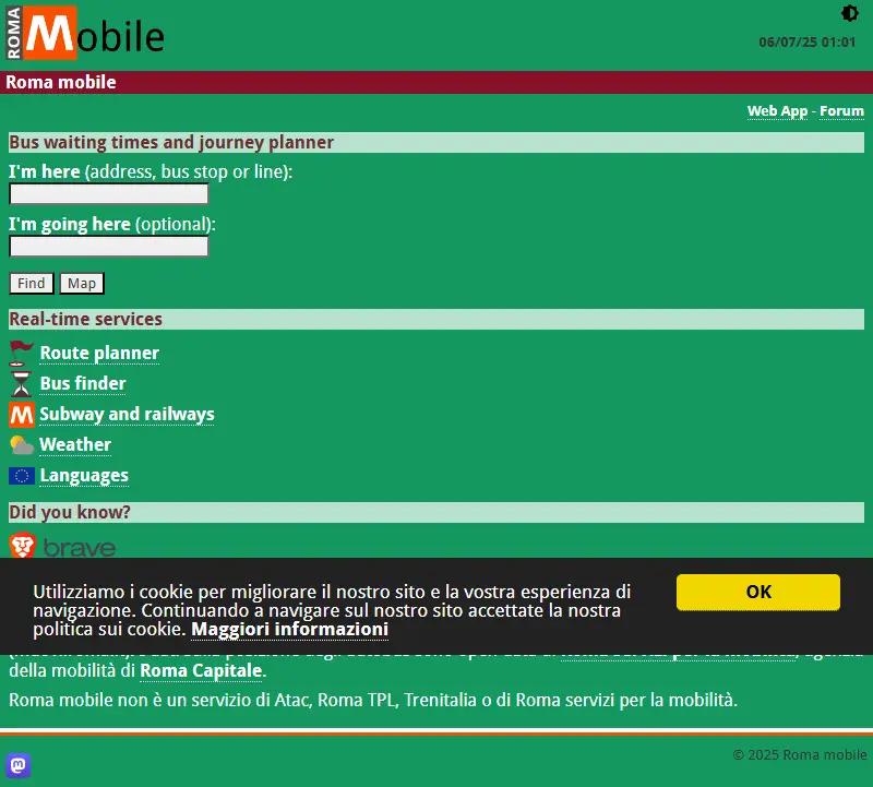 backlink from romamobile.it