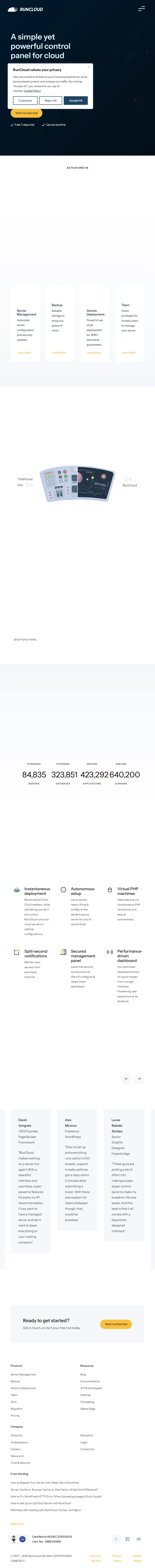 backlink from runcloud.io