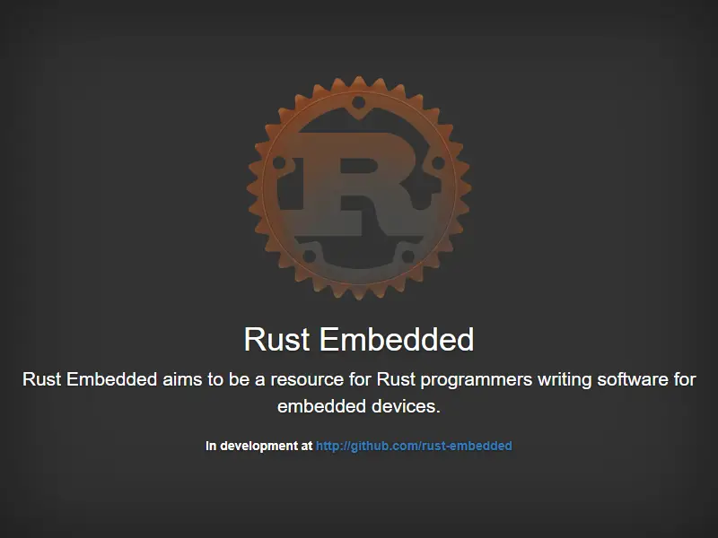 backlink from rust-embedded.org
