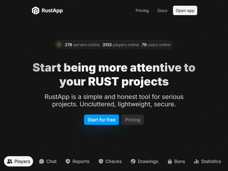 backlink from rustapp.io