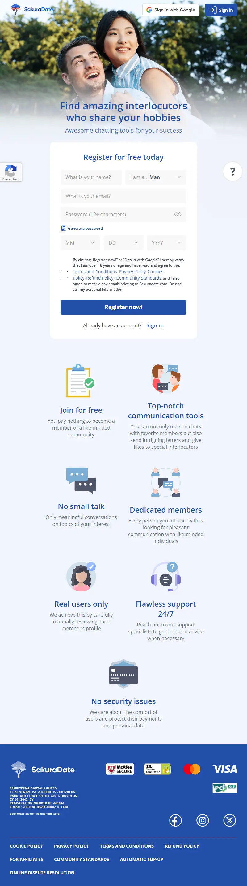 backlink from sakuradate.com