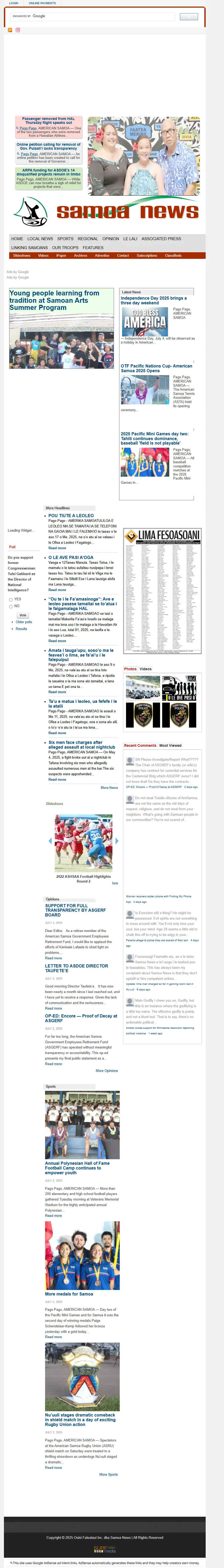 backlink from samoanews.com