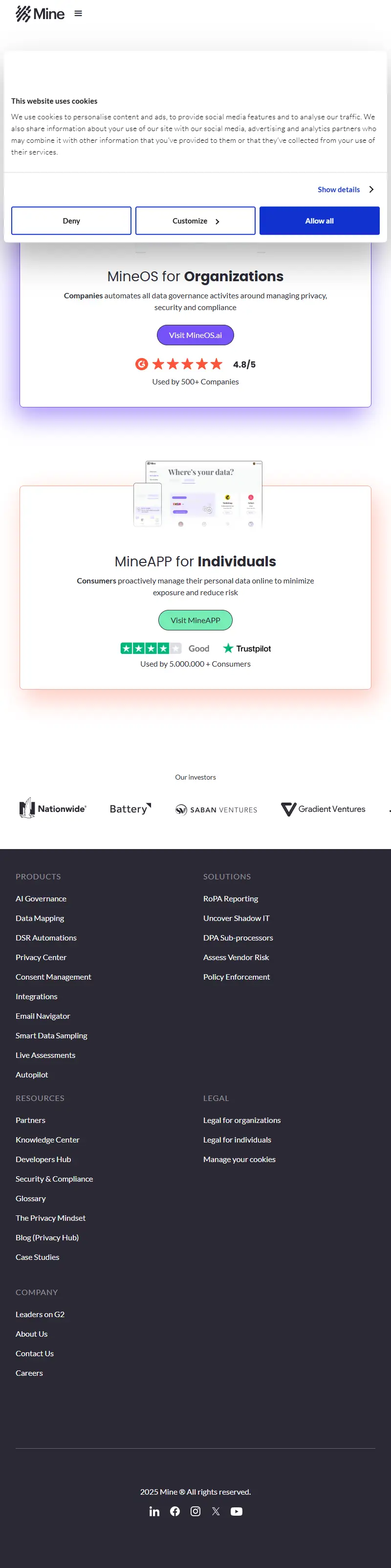 backlink from saymine.com