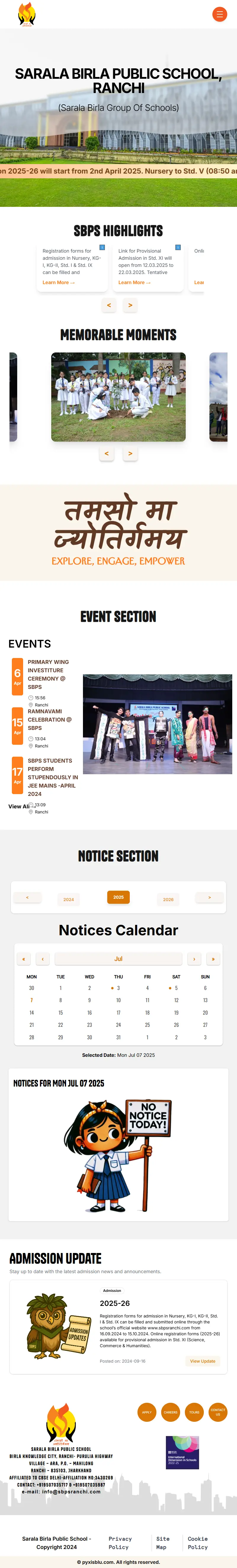 backlink from sbpsranchi.com
