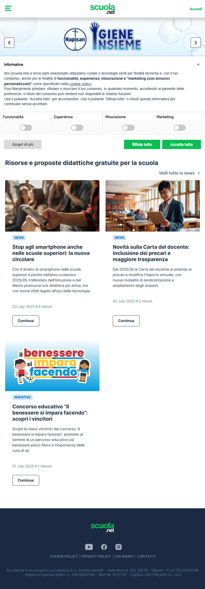 backlink from scuola.net