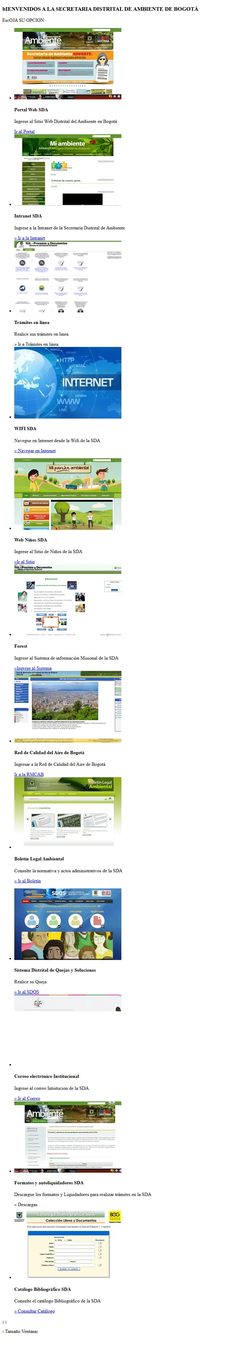backlink from secretariadeambiente.gov.co