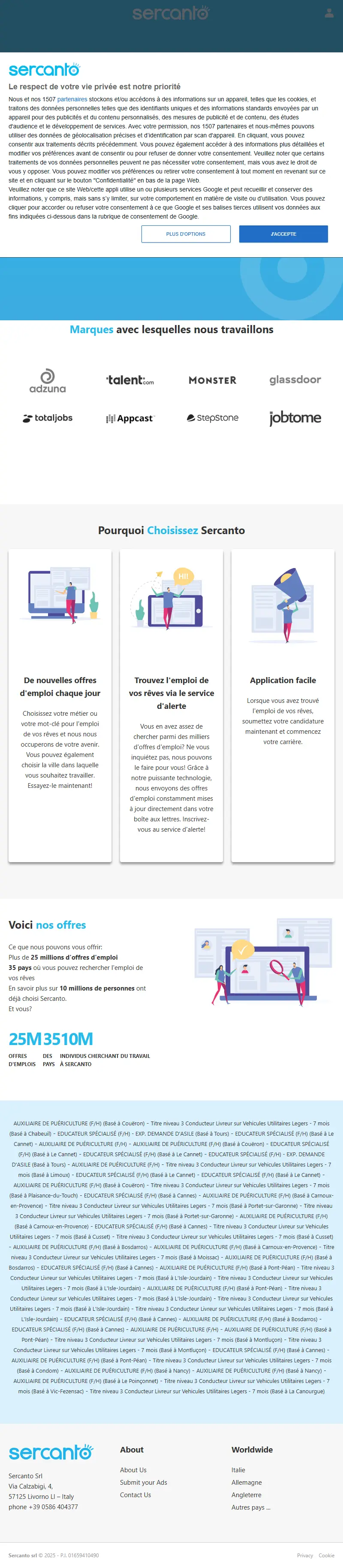 backlink from sercanto.fr