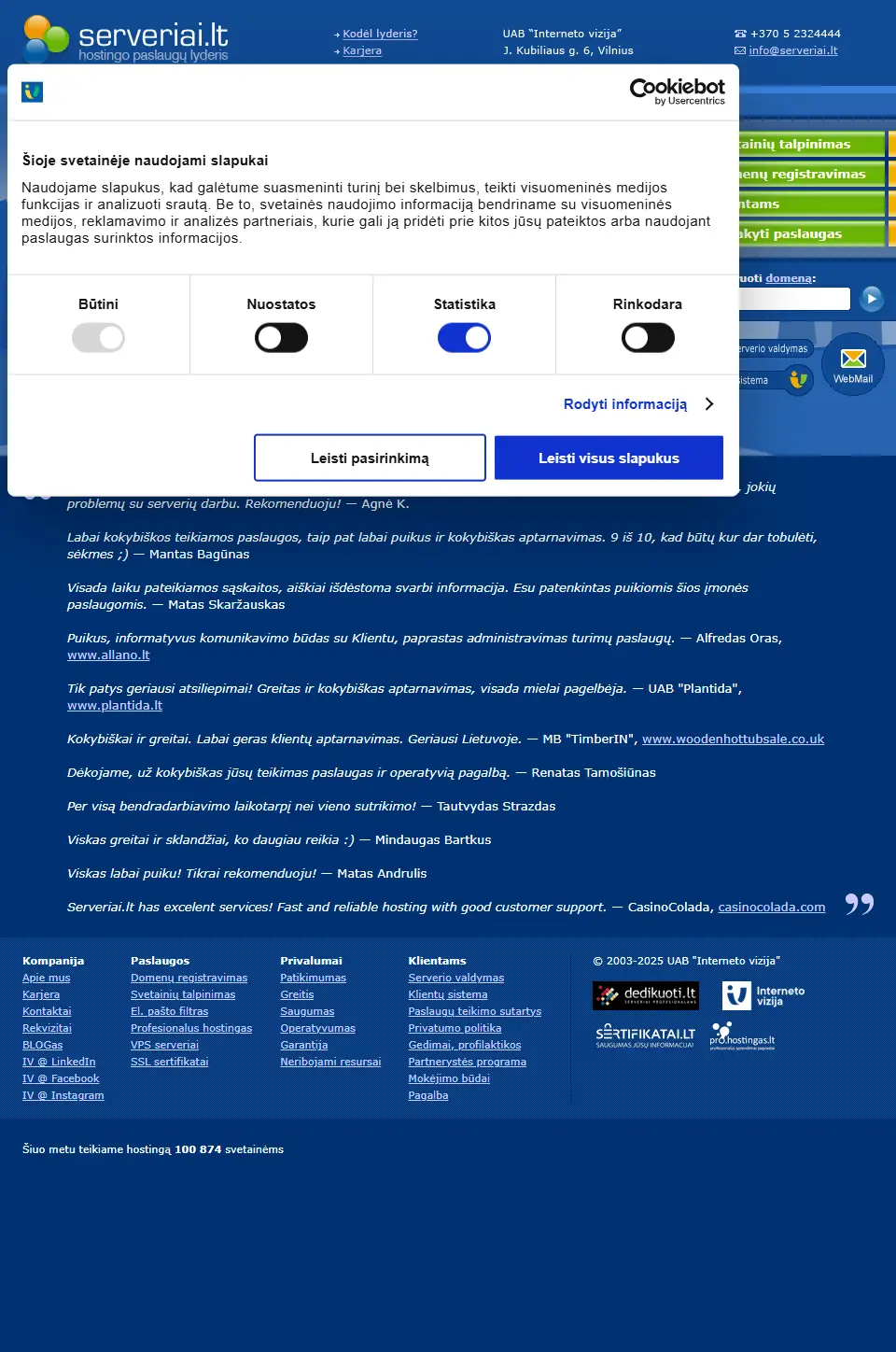 backlink from serveriai.lt