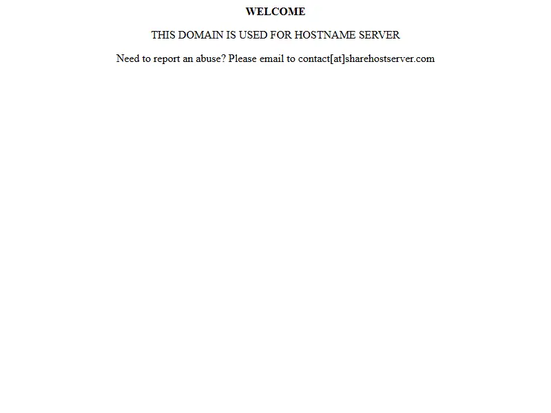 backlink from sharehostserver.com