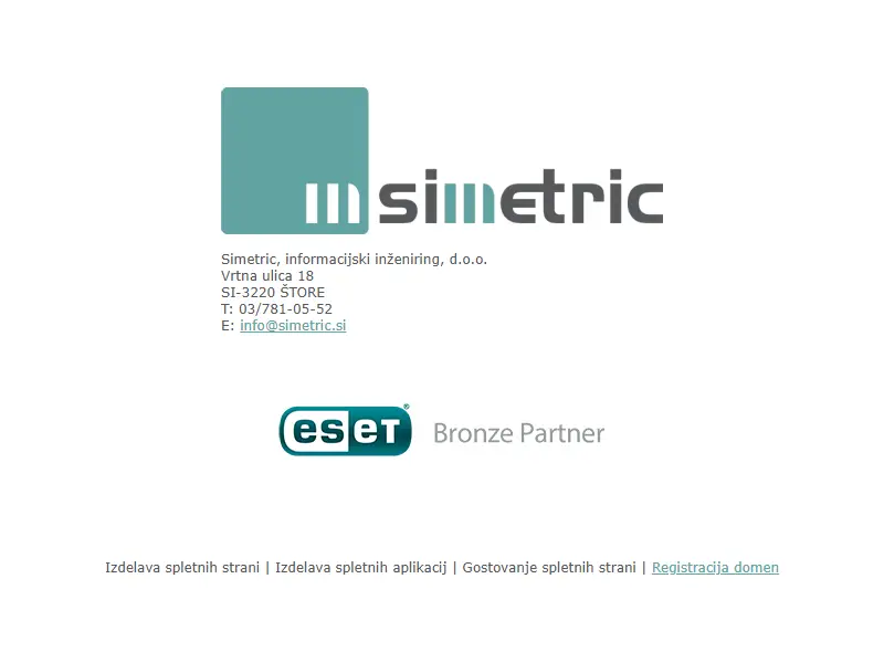 backlink from simetric.si