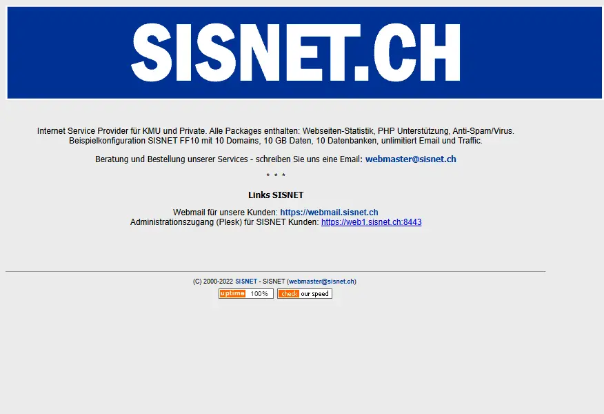 backlink from sisnet.ch