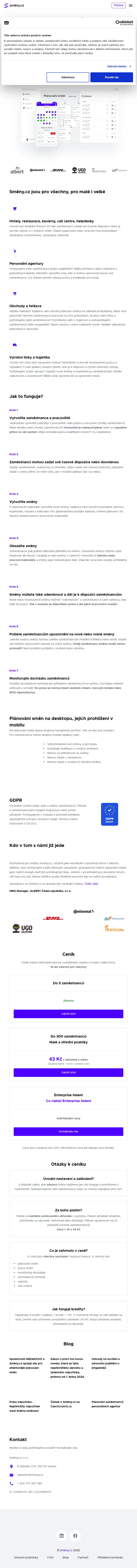 backlink from smeny.cz
