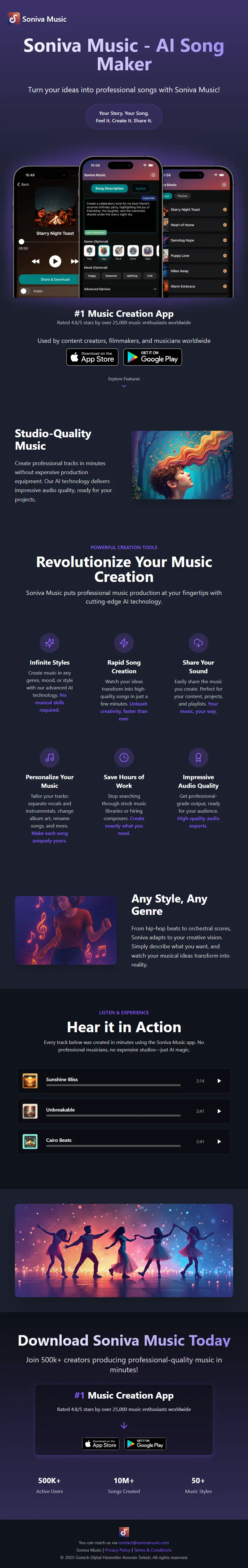 backlink from sonivamusic.com