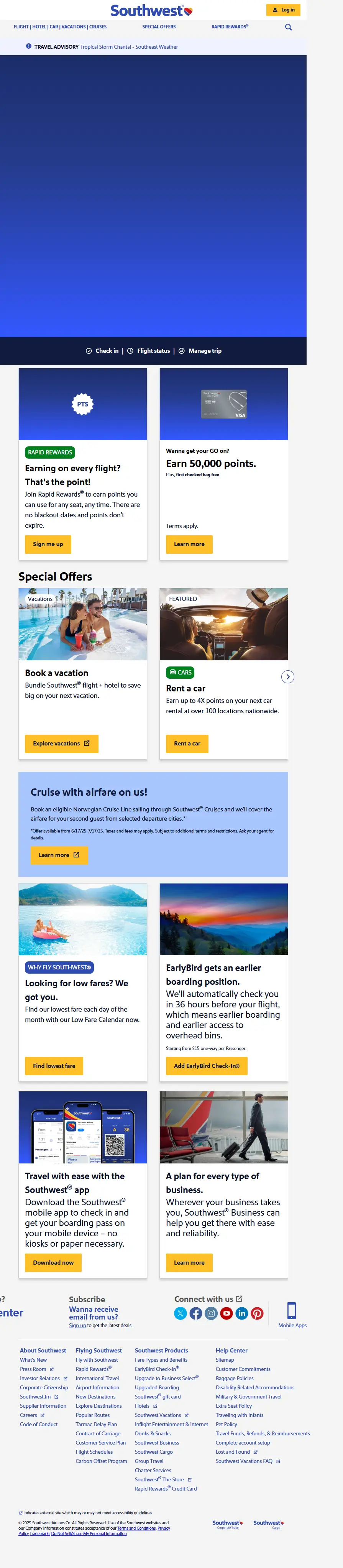 backlink from southwest.com