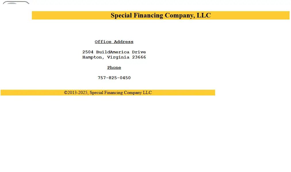 backlink from specialfinancingco.com