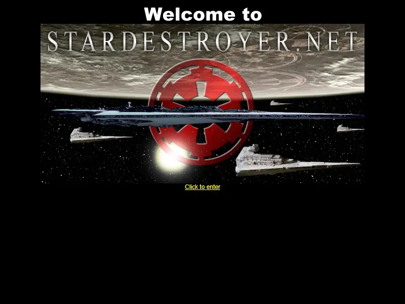 backlink from stardestroyer.net