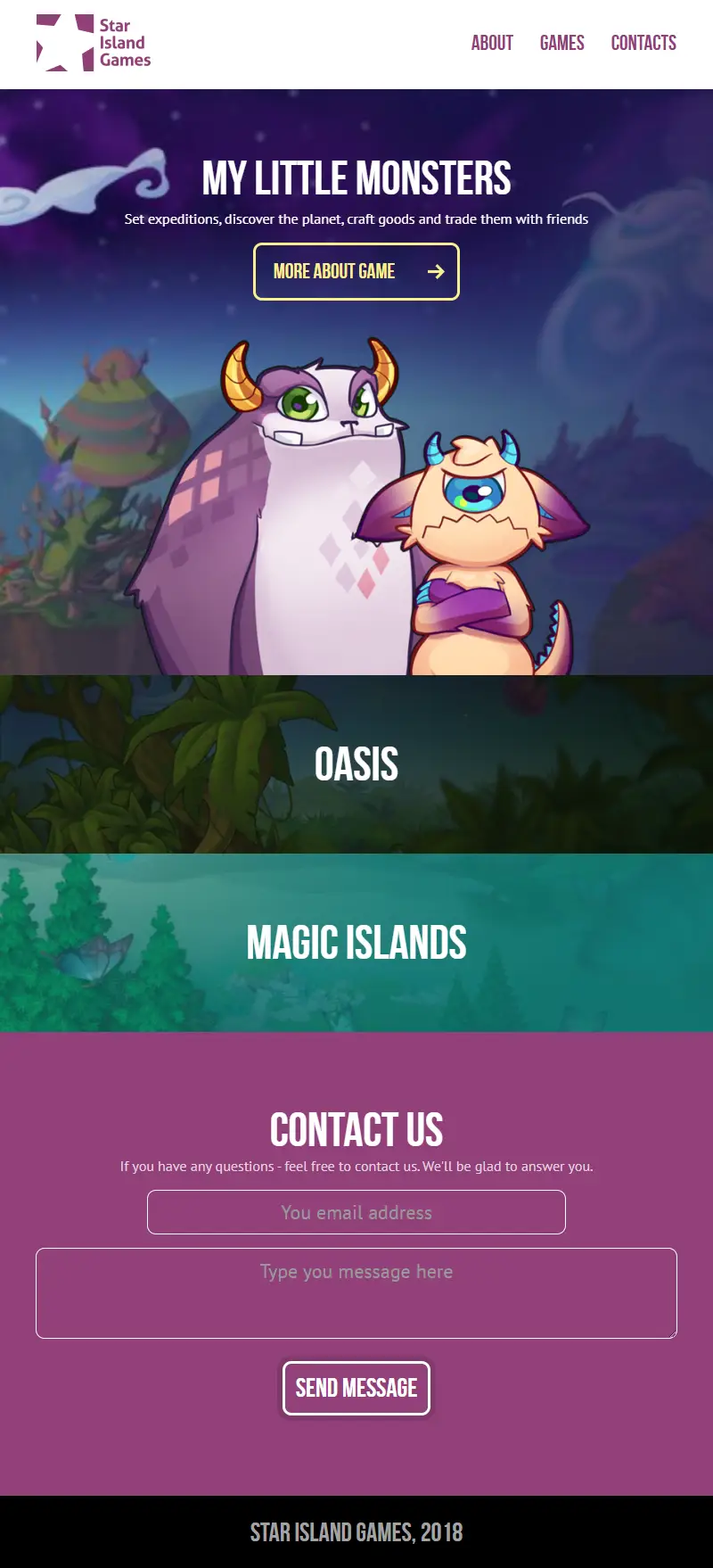 backlink from starislandgames.com