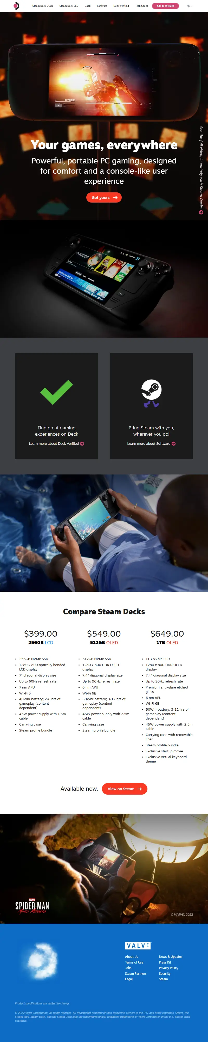 backlink from steamdeck.com