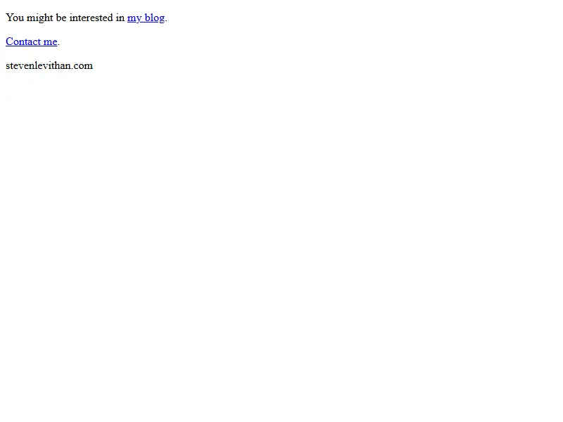 backlink from stevenlevithan.com
