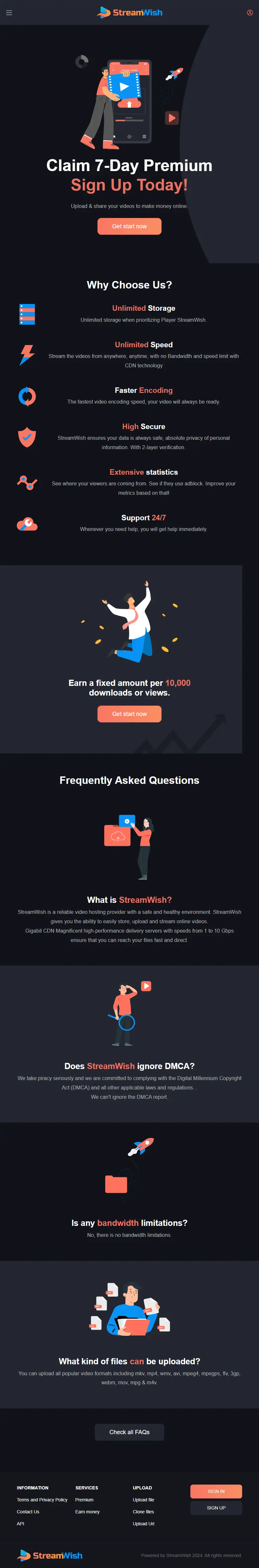 backlink from streamwish.com