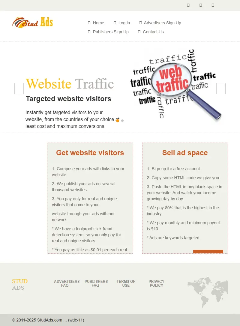 backlink from studads.com