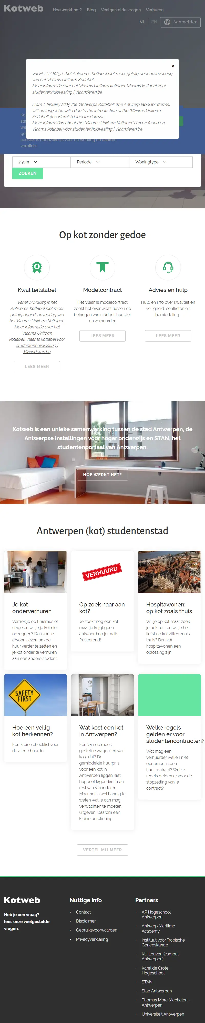 backlink from studentkotweb.be