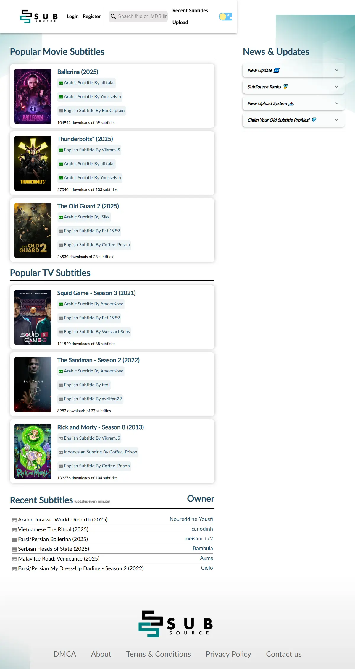 backlink from subsource.net