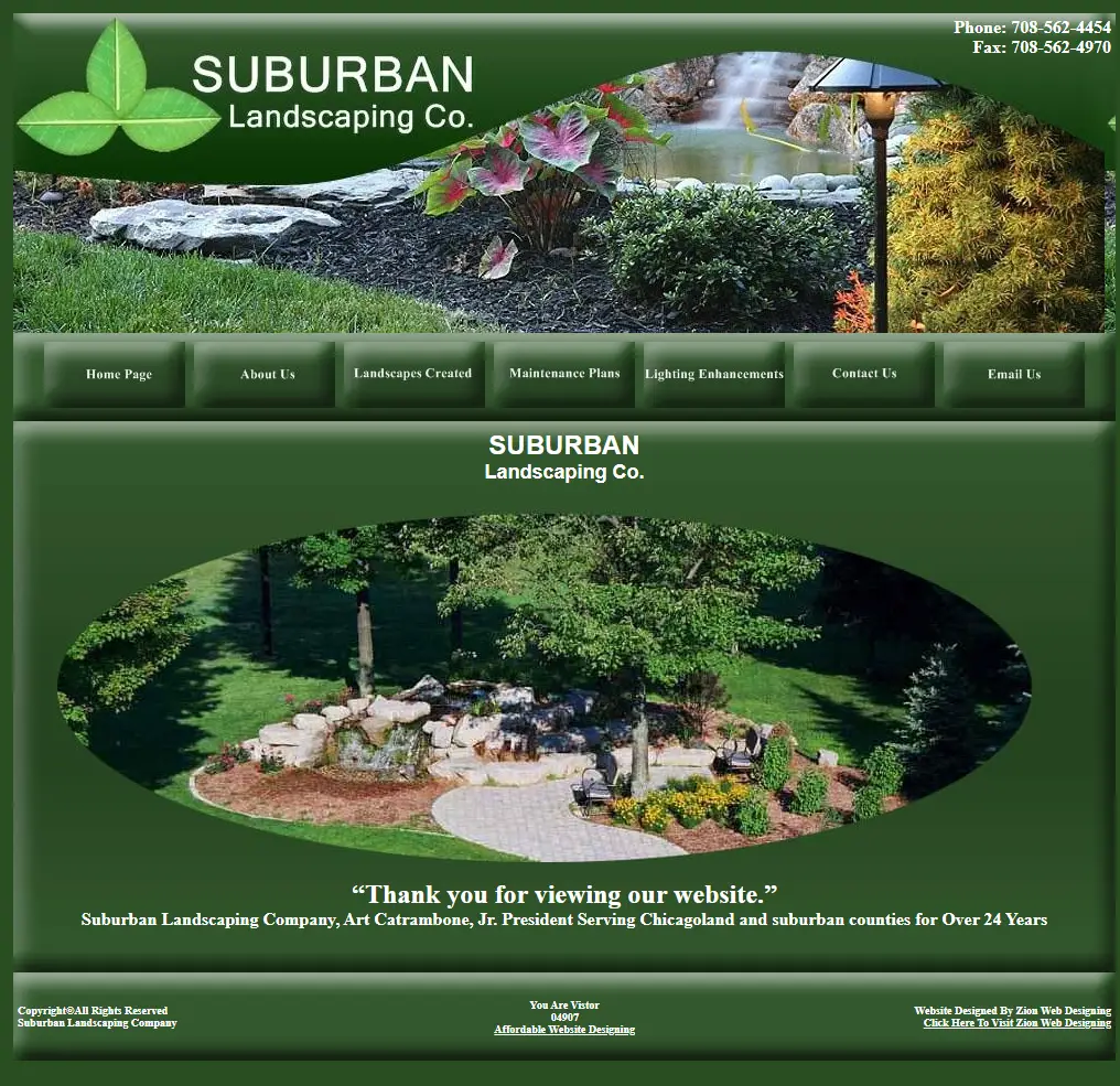 backlink from suburbanlandscaping.com