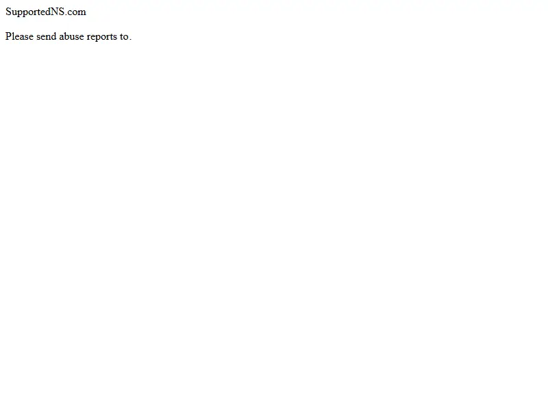 backlink from supportedns.com