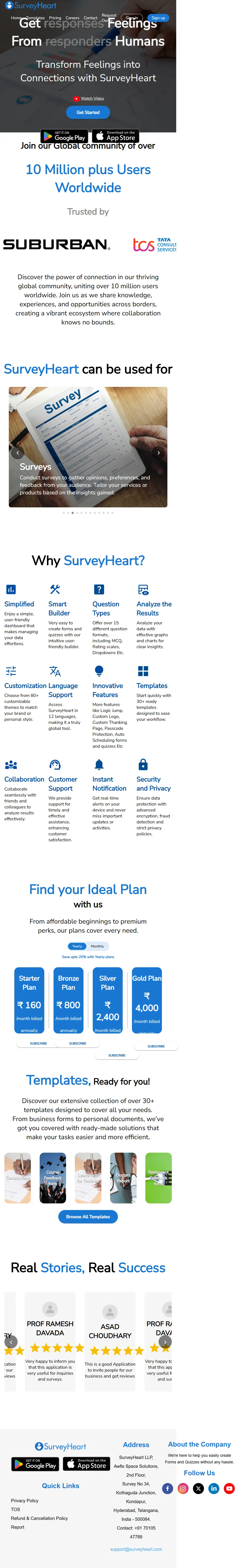 backlink from surveyheart.com