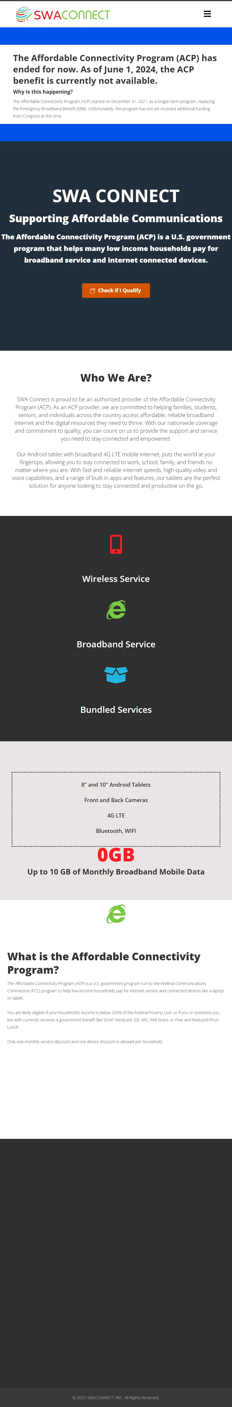 backlink from swaconnect.com