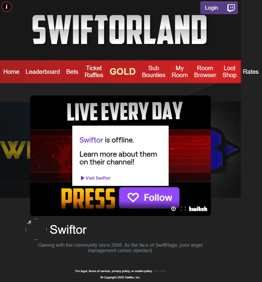 backlink from swiftorland.com