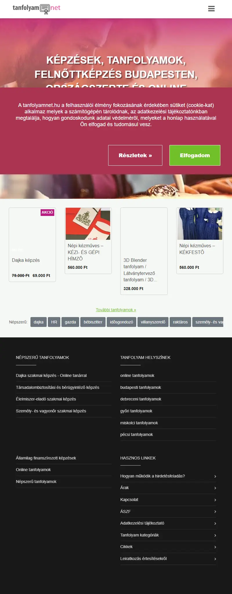backlink from tanfolyamnet.hu