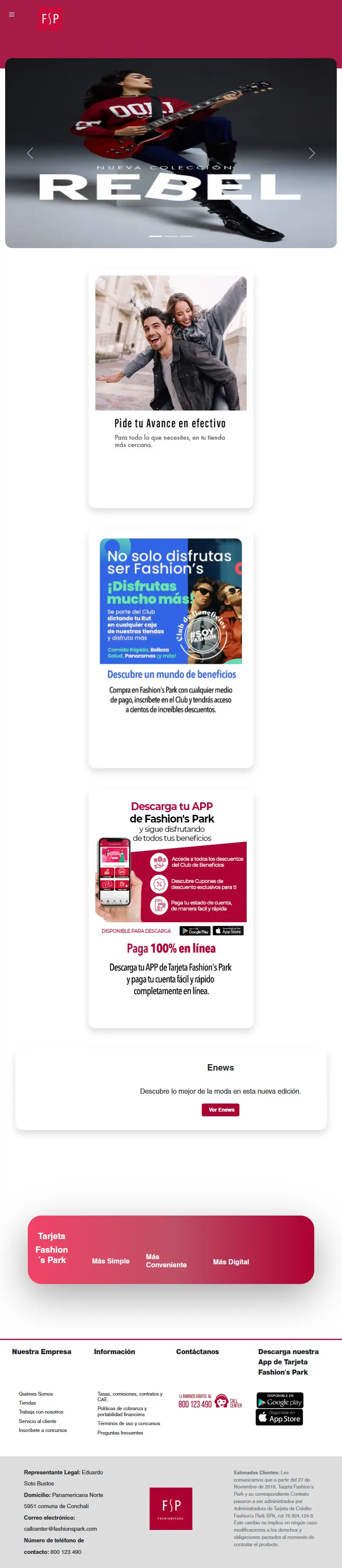 backlink from tarjetafashionspark.com