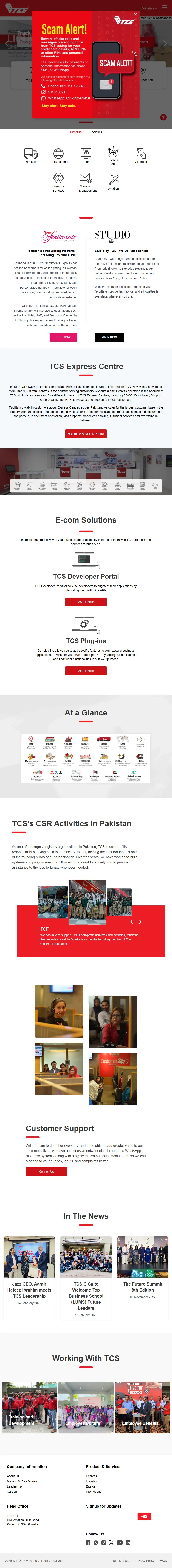 backlink from tcscourier.com