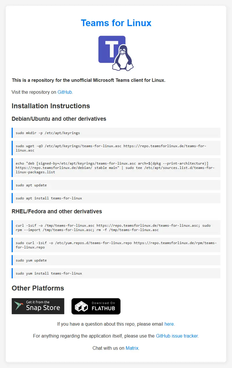 backlink from teamsforlinux.de