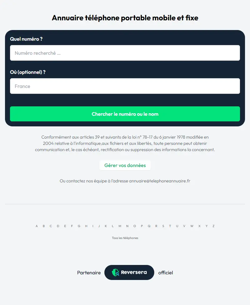 backlink from telephoneannuaire.fr