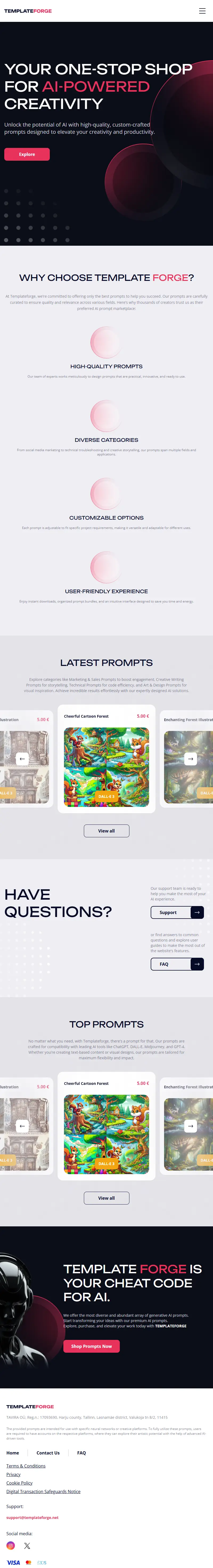 backlink from templateforge.net