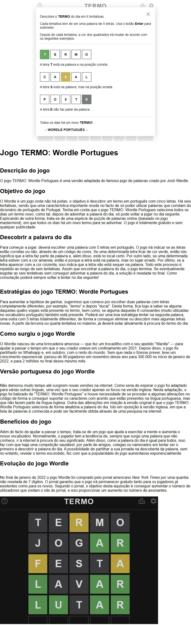 backlink from termo.pt