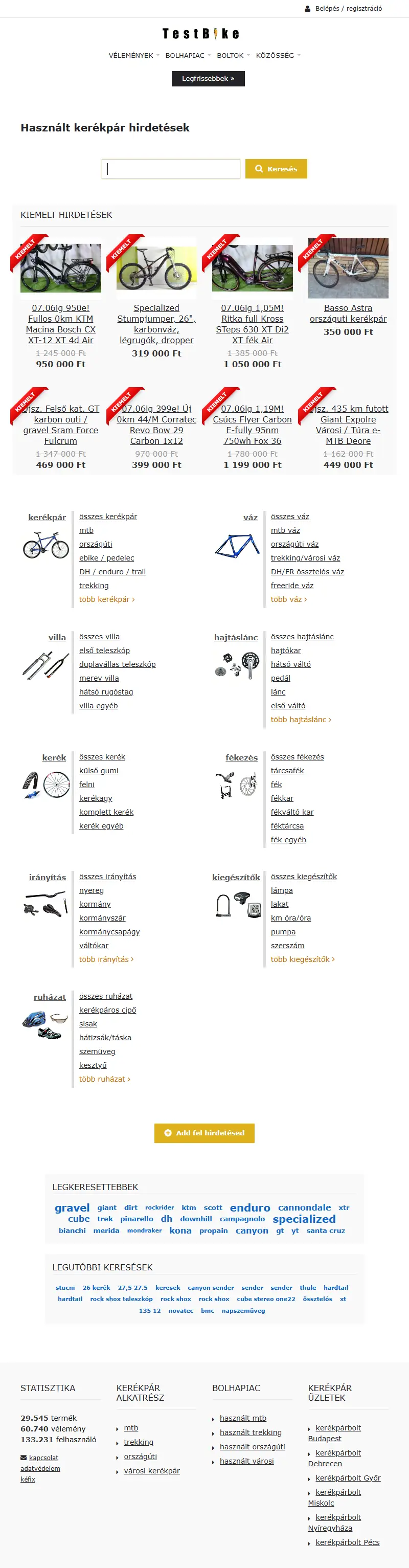 backlink from testbike.hu