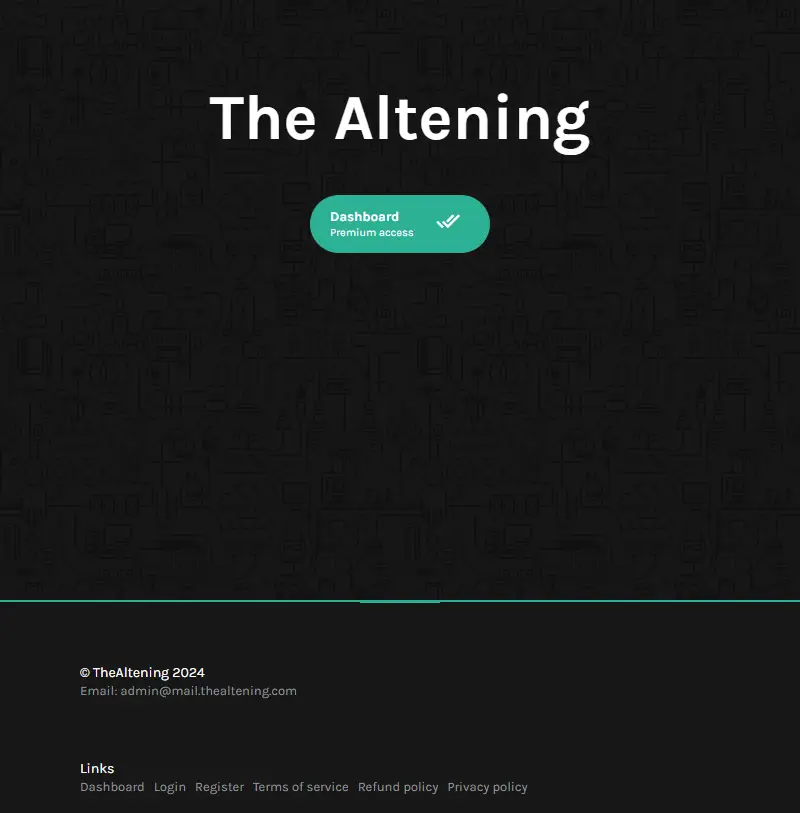 backlink from thealtening.com