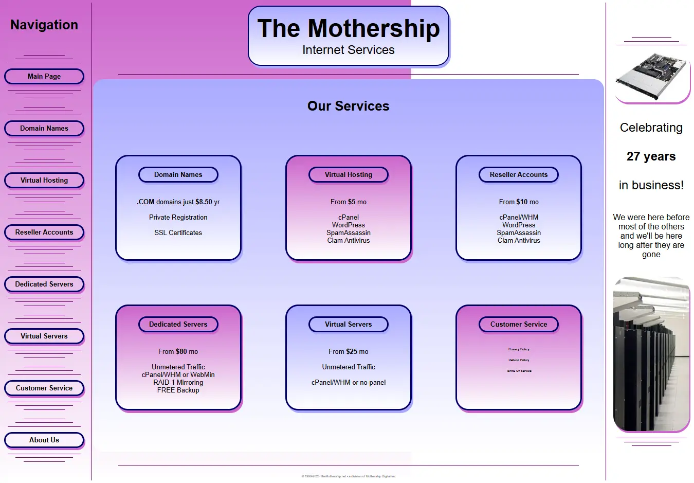 backlink from themothership.net