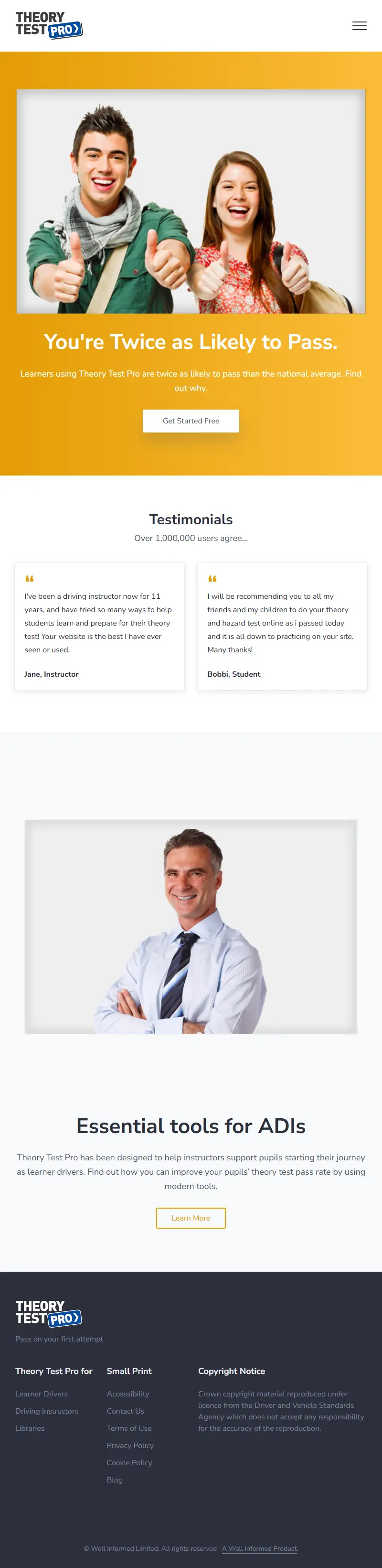 backlink from theorytestpro.co.uk