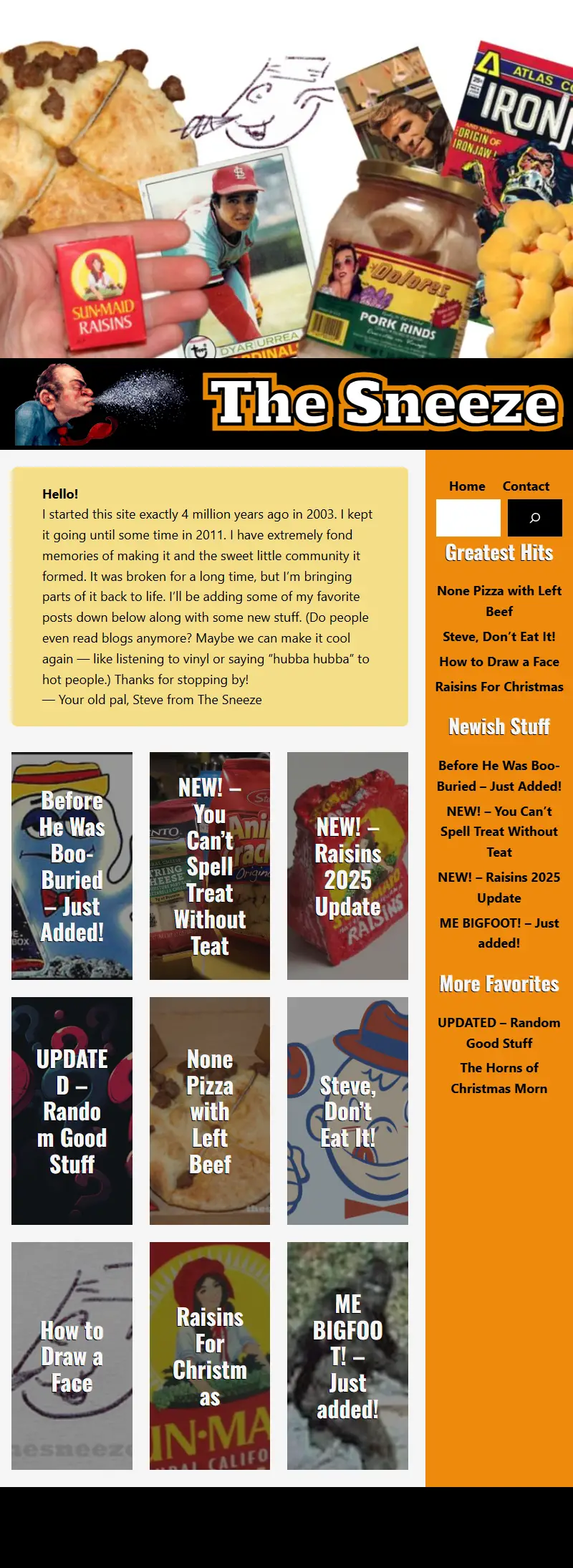 backlink from thesneeze.com