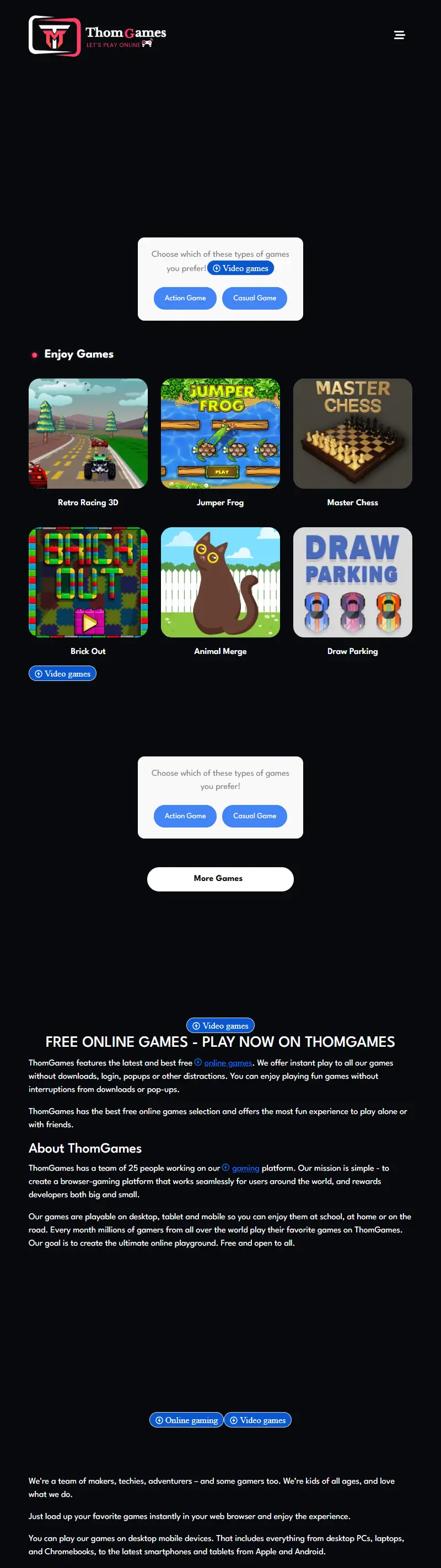 backlink from thomgames.com