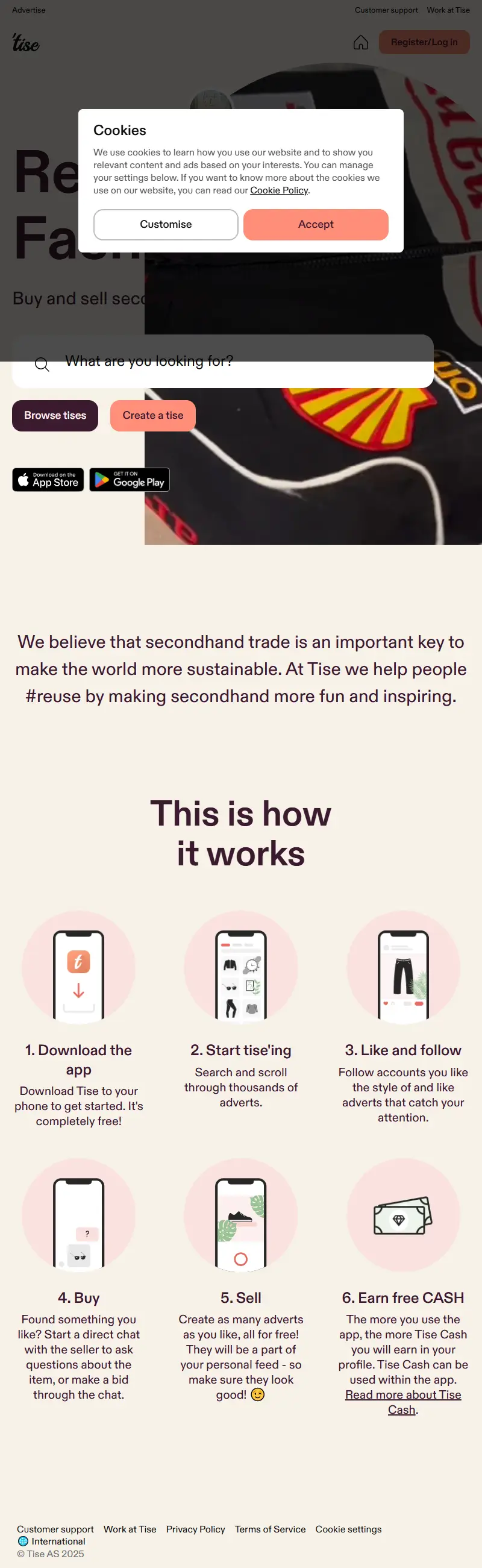 backlink from tise.com