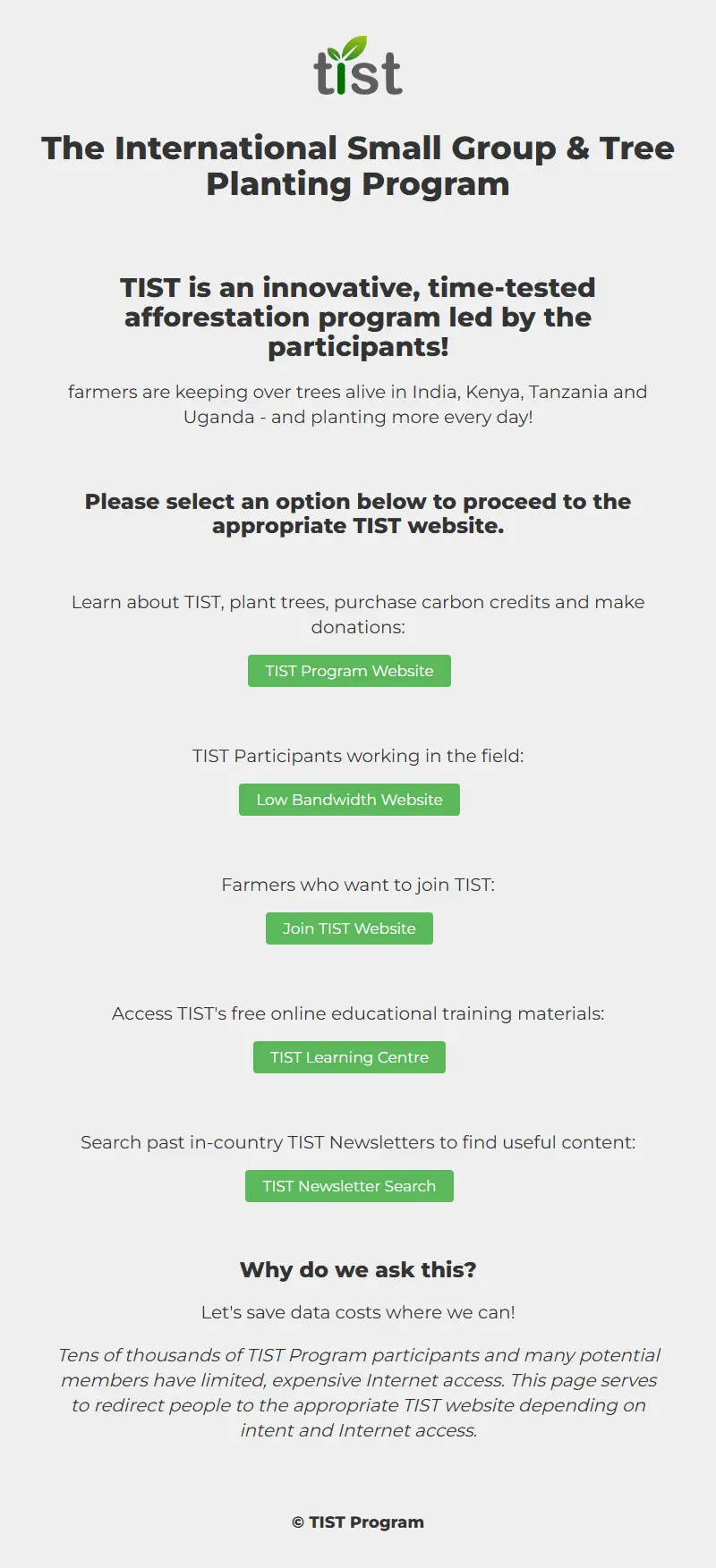 backlink from tist.org