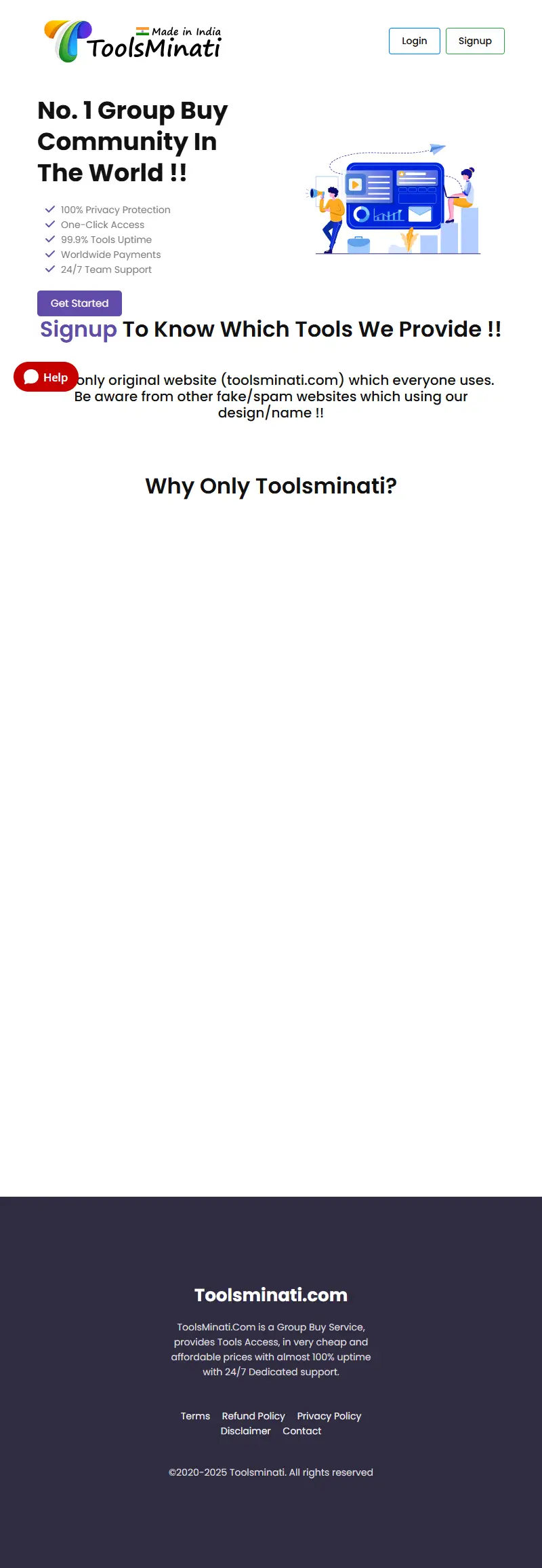 backlink from toolsminati.com