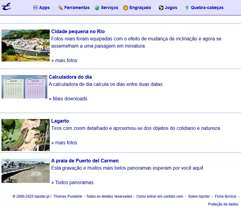 backlink from topster.pt